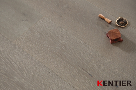 K5111-Brown Color Natural Oak Engineered Flooring with Heavy Brushed