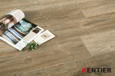 K5244-Oak Texture Laminate Wood Flooring with Rigister Brushed Surface